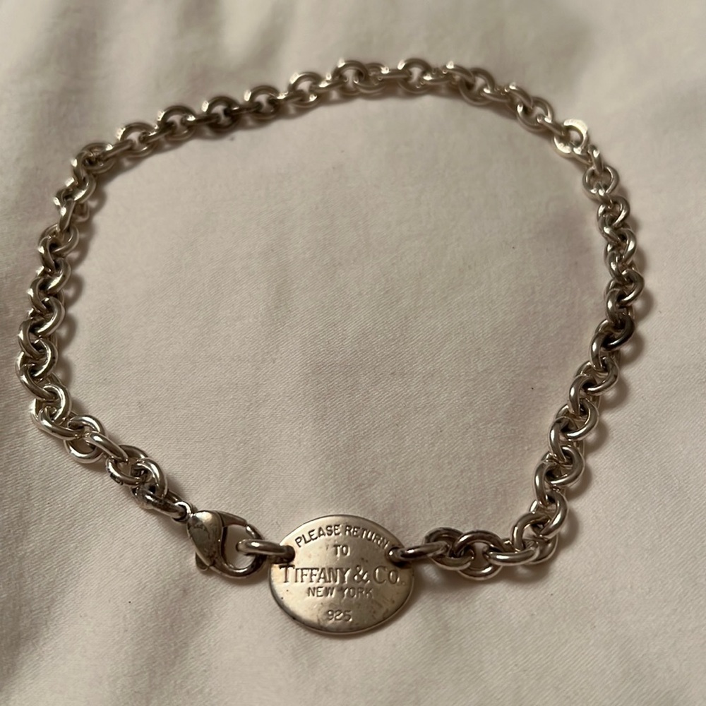 Return to Tiffany tag necklace